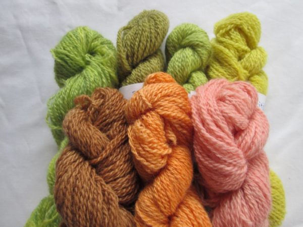 Blue faced Leicester sock weight yarn