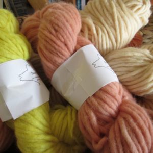 Naturally Hand-dyed Shetland Chunky Yarn
