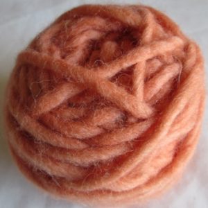 brick red shetland chunky yarn