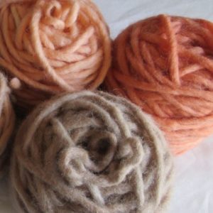 Chunky Shetland yarn colours