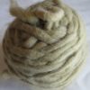 Olive green Shetland chunky yarn