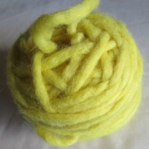 yellow shetland chunky yarn